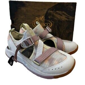 Chaco Odyssey Women’s Size 9 Criss Cross Sandal Mist Quail NEW in Box J107304